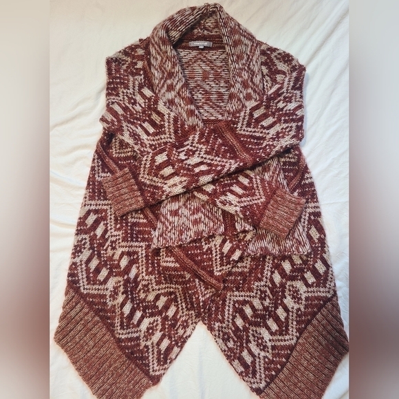 WOW Couture Aztec‎ cardigan Size M - Picture 6 of 10